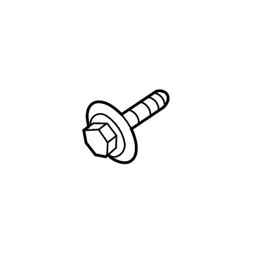 Ford -W716714-S442 Headlamp Assembly Screw
