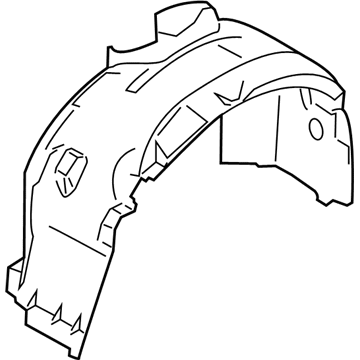 Ford KT1Z-16102-C Fender Liner