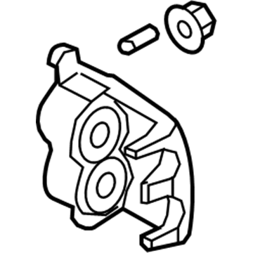 Ford DC3Z-2B121-A Caliper, Front Driver Side