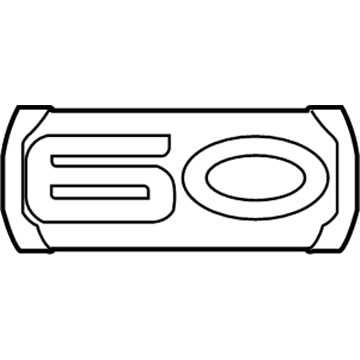 Ford 8L3Z-9942528-A Nameplate