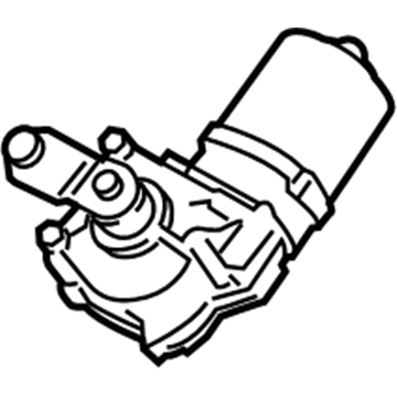 Lincoln Wiper Motor - EJ7Z-17508-A