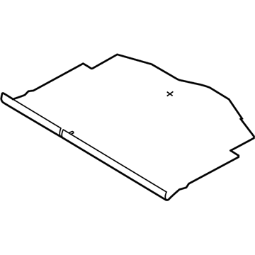 Ford BE8Z-5813046-AA Floor Cover