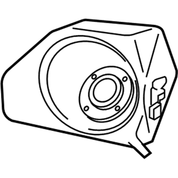 Mercury Fuel Filler Housing - 3W7Z-5427936-BA