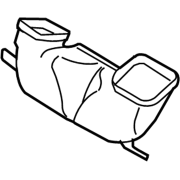 Ford 8C3Z-19B680-A Lower Duct