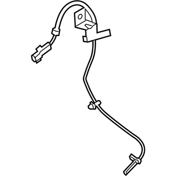 Lincoln Nautilus ABS Sensor - J2GZ-2C205-D