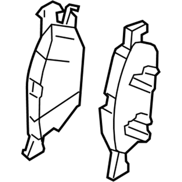 Lincoln Brake Pads - F2GZ-2001-L