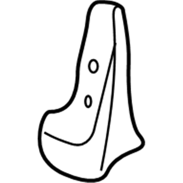 Ford XF2Z-16A550-AC Mud Guard, Front