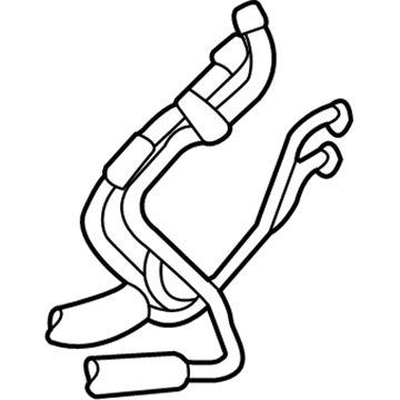 2004 Ford Mustang Power Steering Hose - XR3Z-3A713-AA