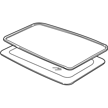 Ford 9C3Z-18500A18-B Sunroof Glass
