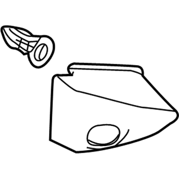 Ford AR3Z-17K709-AA Inner Cover, Front Passenger Side