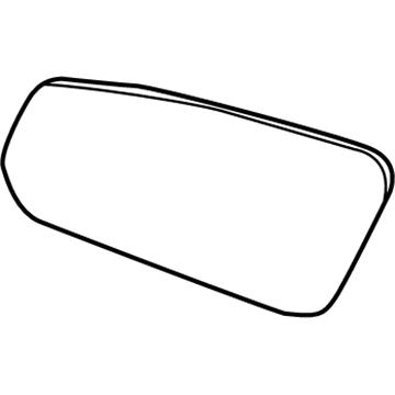 2012 Ford Mustang Car Mirror - BR3Z-17K707-B