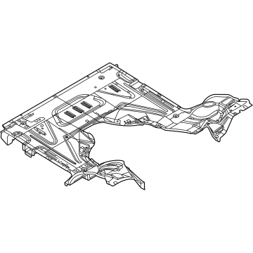 Ford 9C2Z-1511135-A Floor Pan, Front