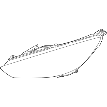 2018 Ford Focus Headlight - F1EZ-13008-GW