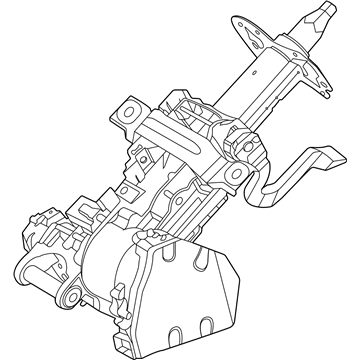 Lincoln Steering Column - LX6Z-3C529-B