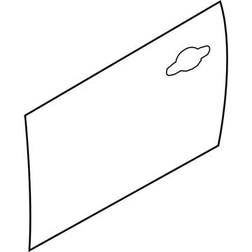 Ford CP9Z-5820200-A Outer Panel, Front Passenger Side