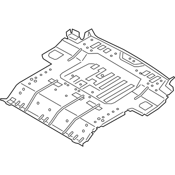 2020 Lincoln Navigator Floor Pan - JL1Z-4011215-B