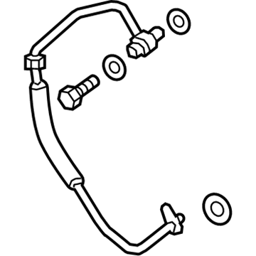 2017 Lincoln MKC Radiator Hose - FB5Z-8K153-D