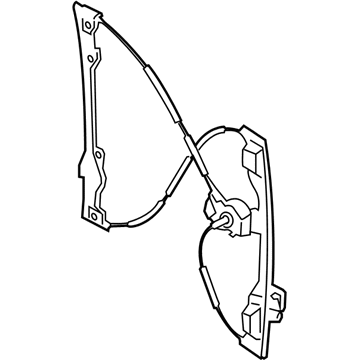 Ford Power Window Motor - FL3Z-1523201-E