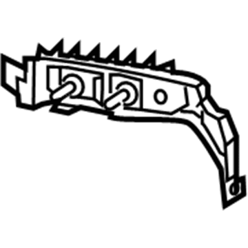 Ford FB5Z-17D942-A Side Bracket, Rear Passenger Side
