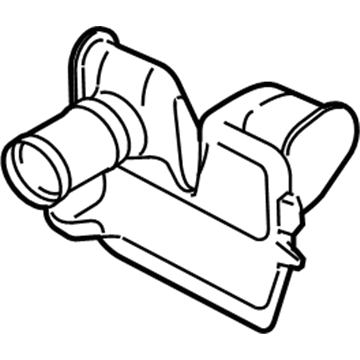 Lincoln 2L7Z-19B680-BA Center Duct