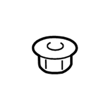 Mercury -W302469-S300 Upper Control Arm Nut