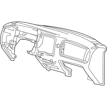Ford 6L5Z-1004320-BA Instrument Panel