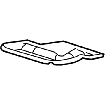 Ford 3F2Z-1763100-AA Seat Frame, Front Center