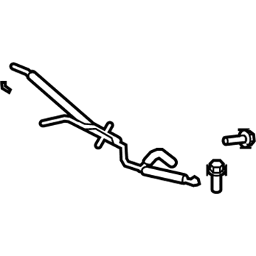 Ford 8T4Z-3A719-A Power Steering Pressure Hose