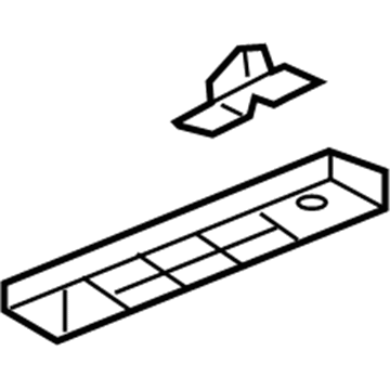 Ford AG1Z-54519R44-D Grip Handle Spacer, Front