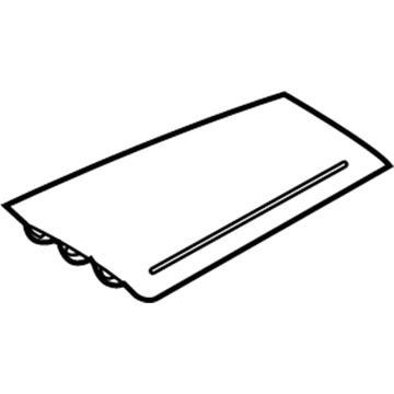 Mercury 9L2Z-7804338-AC Air Bag Door
