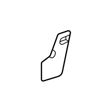Ford NZ6Z-6011398-A Deflector, Rear Passenger Side