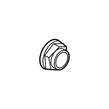 Ford -W707772-S441 Axle Nut