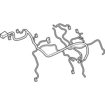 Ford LU5Z-12A581-ED Engine Harness