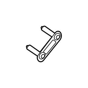 Ford -W722142-S439 Outer Reinforcement Bolt Plate