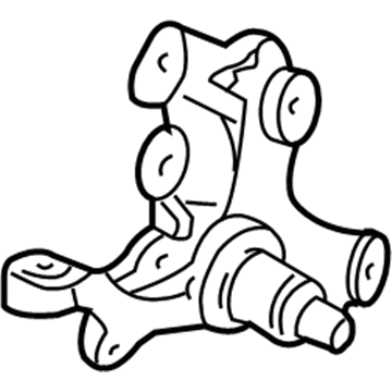 2004 Ford Mustang Spindle - XR3Z-3106-AA
