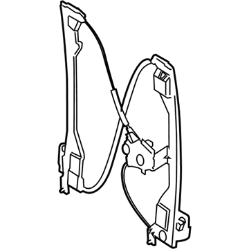 Ford Window Regulator - FL3Z-1627000-W