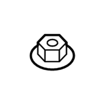 Ford -W712134-S440 Top Nut
