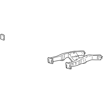 Ford 3C3Z-5C145-AA Rail End