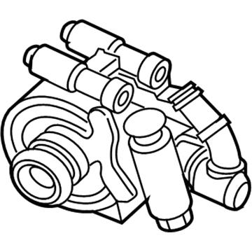 Lincoln BL1Z-3A696-A Power Steering Pump