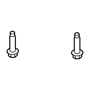 Ford -W718772-S439 Shock Lower Bolt