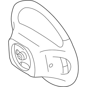 Mercury Grand Marquis Steering Wheel - 7W7Z-3600-AB