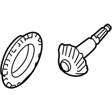 Mercury 7L2Z-3222-A Ring & Pinion