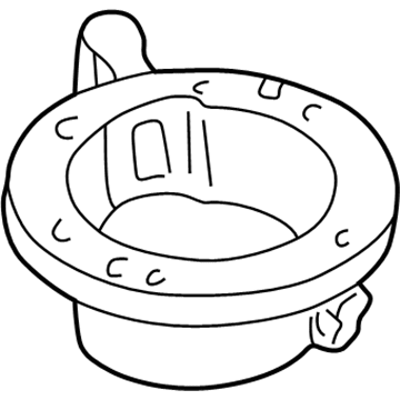 Ford 5L8Z-18515-AA Blower Cover