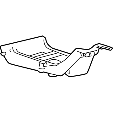Mercury Center Console Base - 2L2Z-78045A76-AAB