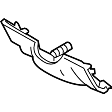 Mercury Steering Column Cover - 6W7Z-5404459-BC