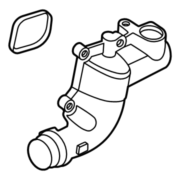 Ford LX6Z-8K556-A Water Outlet