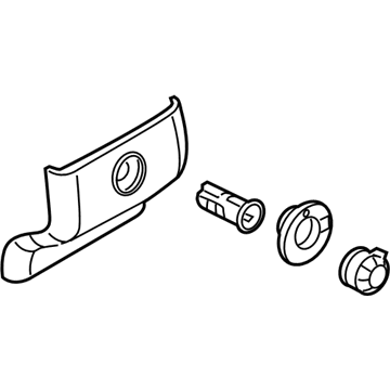 Ford 9L3Z-18045E24-AA Rear Trim Panel
