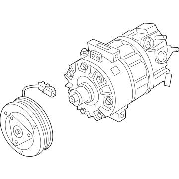 Ford Bronco Sport A/C Compressor - JX6Z-19703-P
