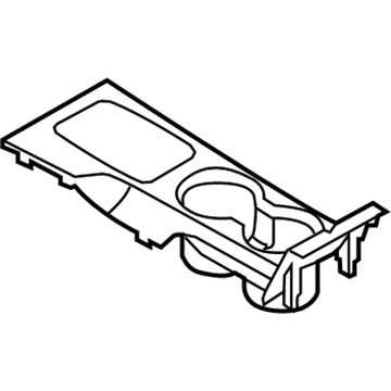 Ford Fusion Center Console Base - 9E5Z-54045A76-AA