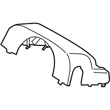 Ford Police Responder Hybrid Steering Column Cover - DS7Z-3530-AC